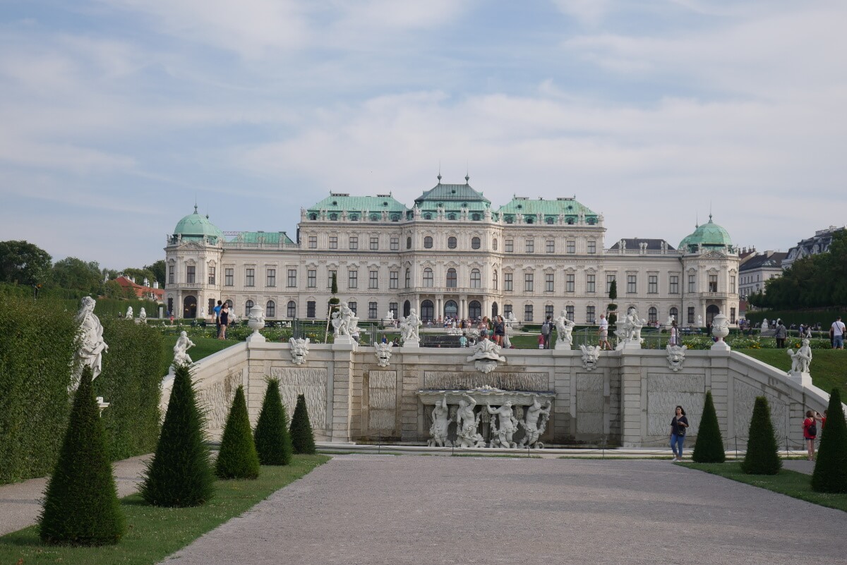Дворец Бельведер в Вене