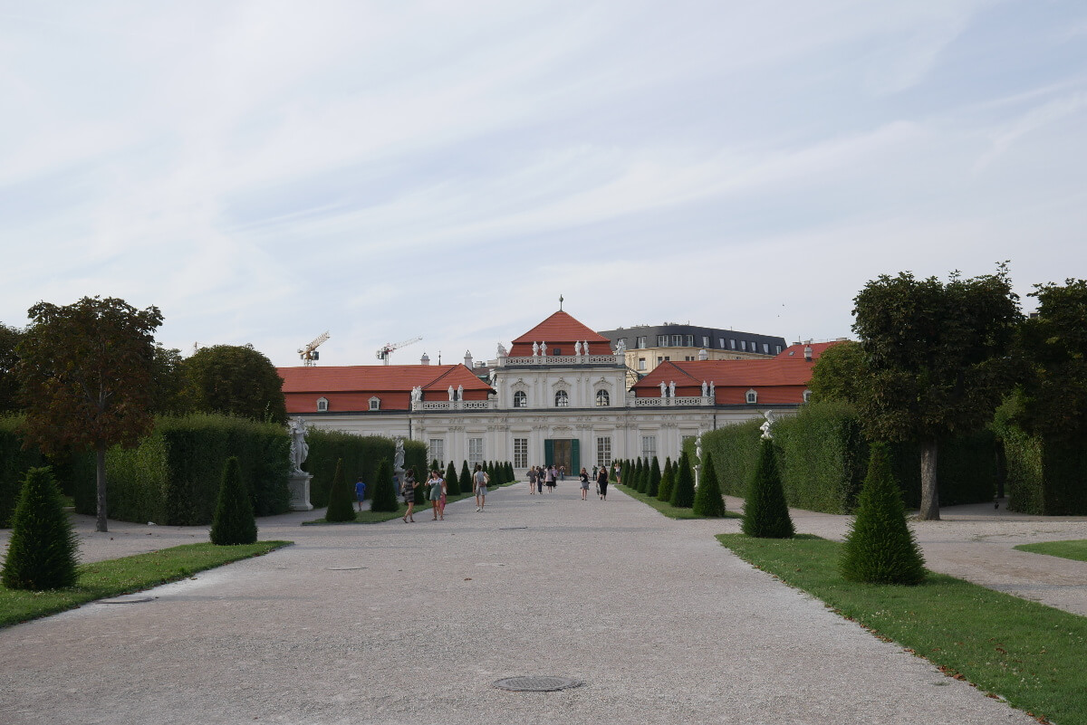 Дворец Бельведер в Вене