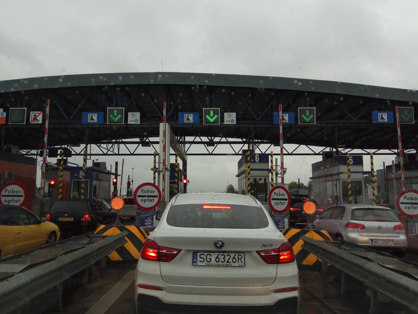 Оплата дороги в Польше