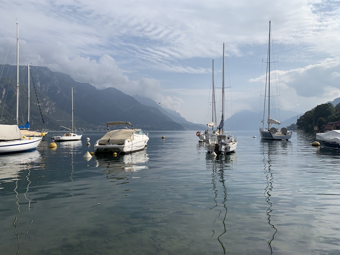 Виды озера в Белладжио