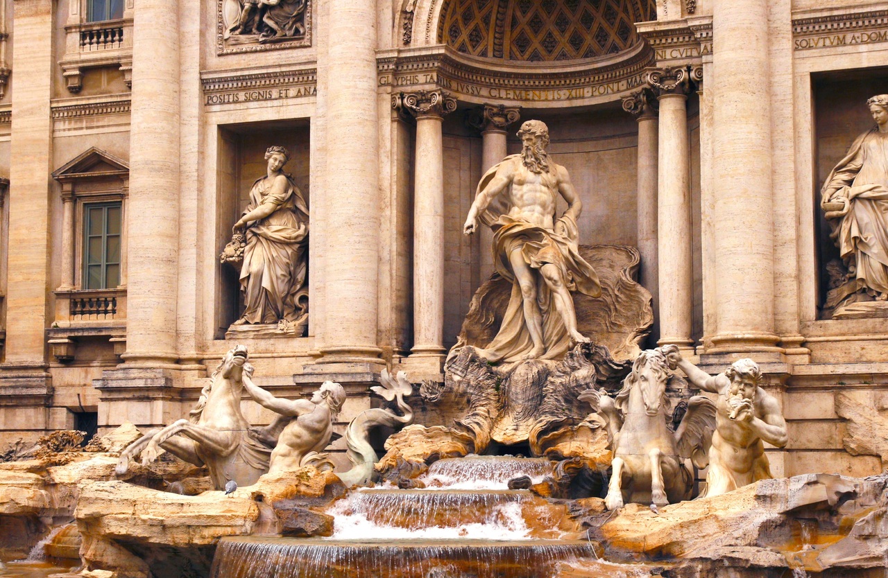 Trevi fountain