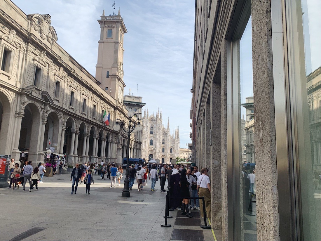 Поездка в Милан